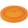 DA8321-500 ML. (17 FL. OZ.) DOUBLE WALLED TUMBLER WITH STRAW-Orange Lid